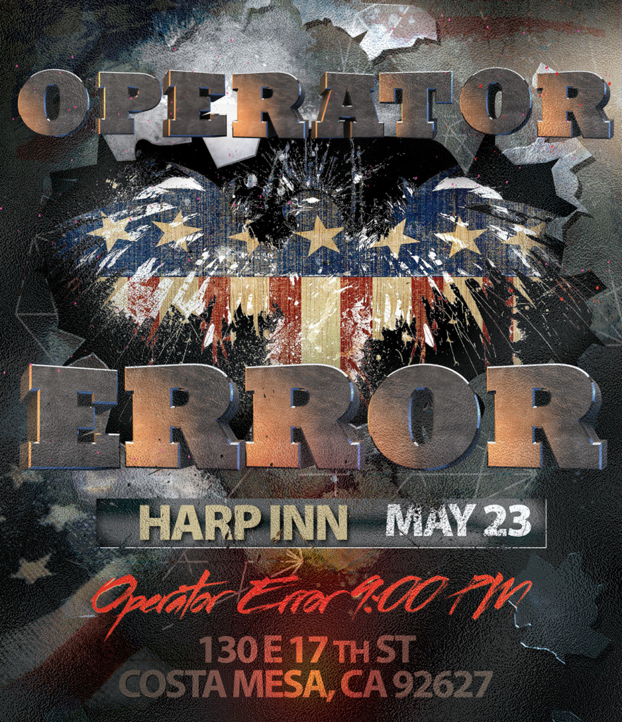 Operator Error May 23 Harp Inn